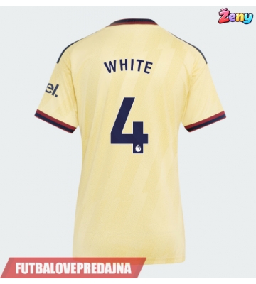Lacne Ženy Futbalové dres Arsenal Ben White #4 2026-27 Krátky Rukáv - Tretina